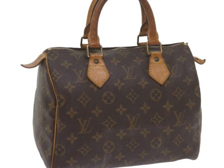 LOUIS VUITTON Monogram Speedy 25 Hand Bag M41528  60972 Discount