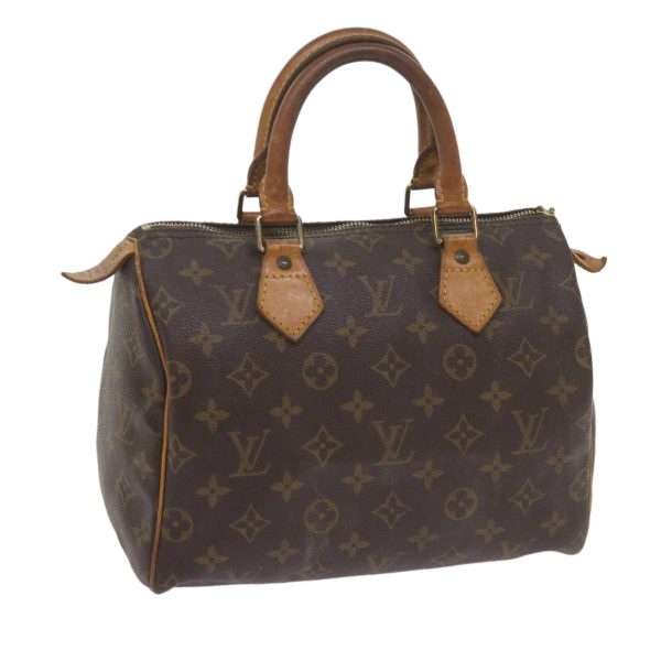 LOUIS VUITTON Monogram Speedy 25 Hand Bag M41528  60972 Discount