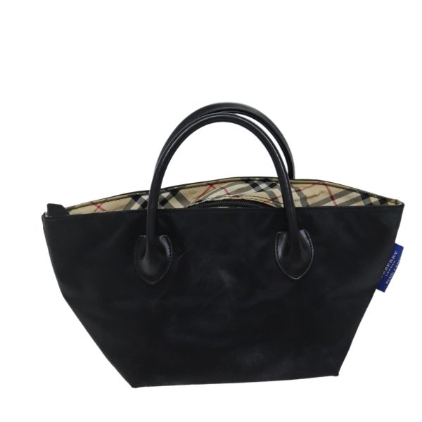 BURBERRY Nova Check Blue Label Hand Bag Nylon Black BeigeNew bs13576 Online now