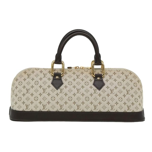 LOUIS VUITTON Monogram Mini Alma Ron Hand Bag Khaki M92206  ki4654 on Sale