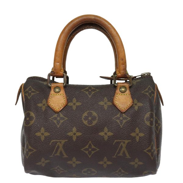 LOUIS VUITTON Monogram Mini Speedy Bandouliere Japon 88 Bag M99014 Auth 78304 on Sale