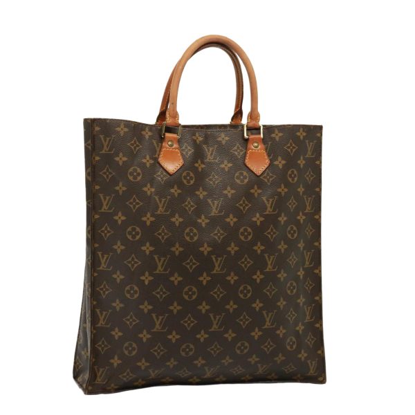 LOUIS VUITTON Monogram Sac Plat Hand Bag M51140  79425 Supply