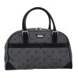 BURBERRY Black label Hand Bag Canvas GrayNew bs14979 Sale