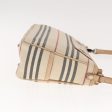 BURBERRY Nova Check Hand Bag Canvas Beige SilverNew 94412 Online Hot Sale