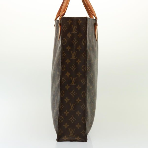 LOUIS VUITTON Monogram Sac Plat Hand Bag M51140  79080 on Sale