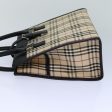 BURBERRY Nova Check Hand Bag Canvas BeigeNew bs15796 Fashion