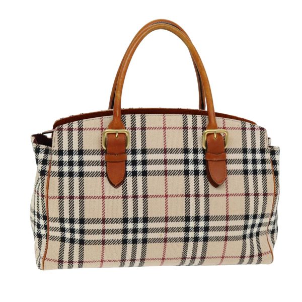 BURBERRY Nova Check Hand Bag Canvas BeigeNew bs14828 Online Hot Sale