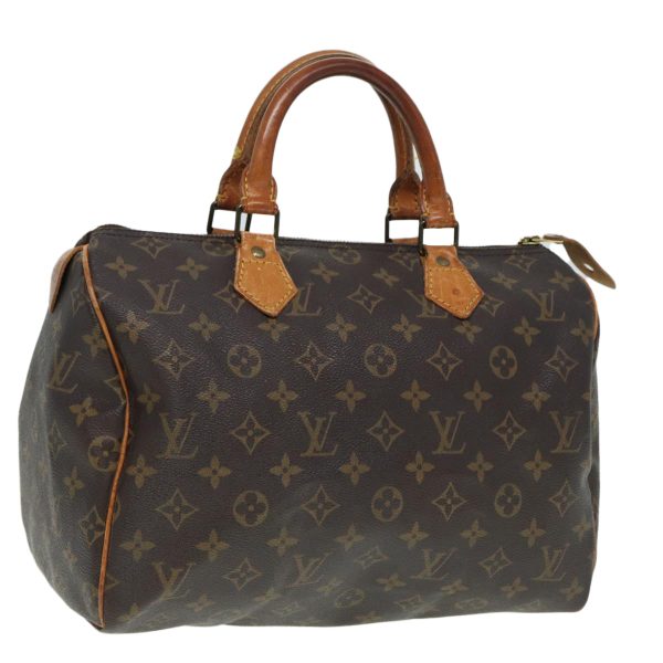 LOUIS VUITTON Monogram Speedy 30 Hand Bag M41526  79272 For Sale