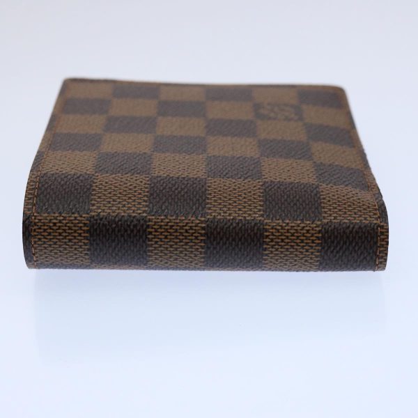 LOUIS VUITTON Damier Ebene Portefeuille Marco Bifold Wallet N61675 Auth 60094A Online Sale