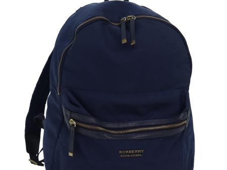 BURBERRY Blue Label Backpack Nylon NavyNew bs16122 Cheap