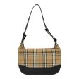 BURBERRY Nova Check Hand Bag Canvas Beige GoldNew ep5781 Discount