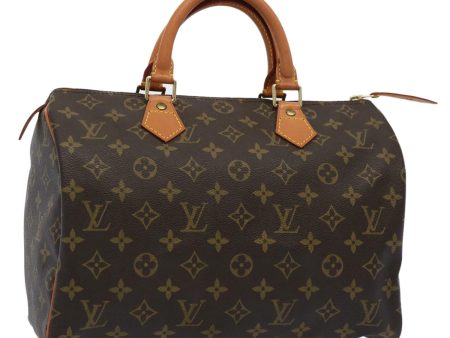 LOUIS VUITTON Monogram Speedy 30 Hand Bag M41526  60058A Fashion