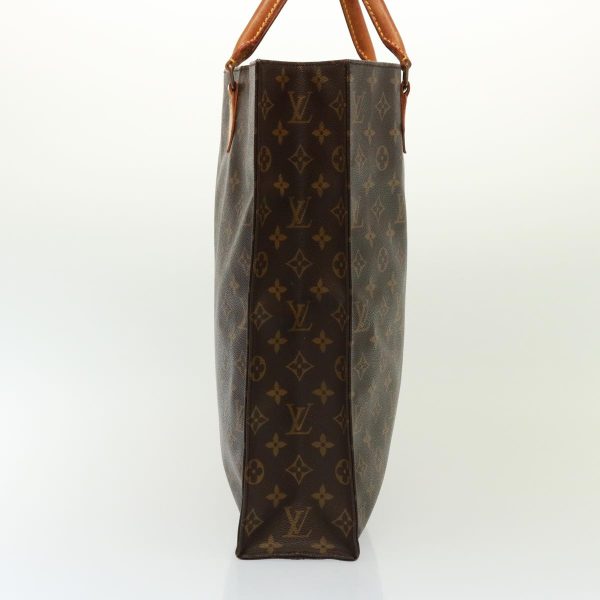 LOUIS VUITTON Monogram Sac Plat Hand Bag M51140  79080 on Sale