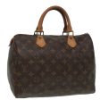 LOUIS VUITTON Monogram Speedy 30 Hand Bag M41526  81892 For Sale