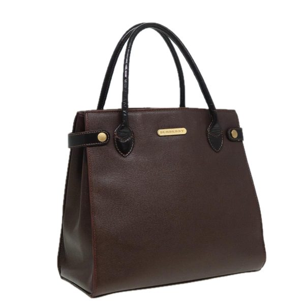 BURBERRY Hand Bag Leather BrownNew bs16123 For Cheap