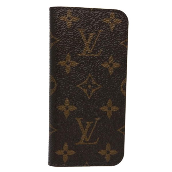 LOUIS VUITTON Monogram iPhone Case Yellow M61908  hk990 Online now