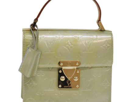 LOUIS VUITTON Monogram Vernis Spring Street Hand Bag Gris M91029  ki4614 For Cheap