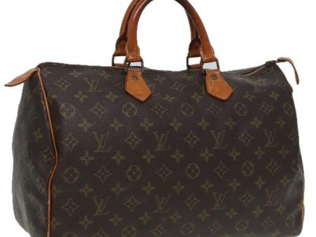 LOUIS VUITTON Monogram Speedy 35 Hand Bag M41524  81555 Online now