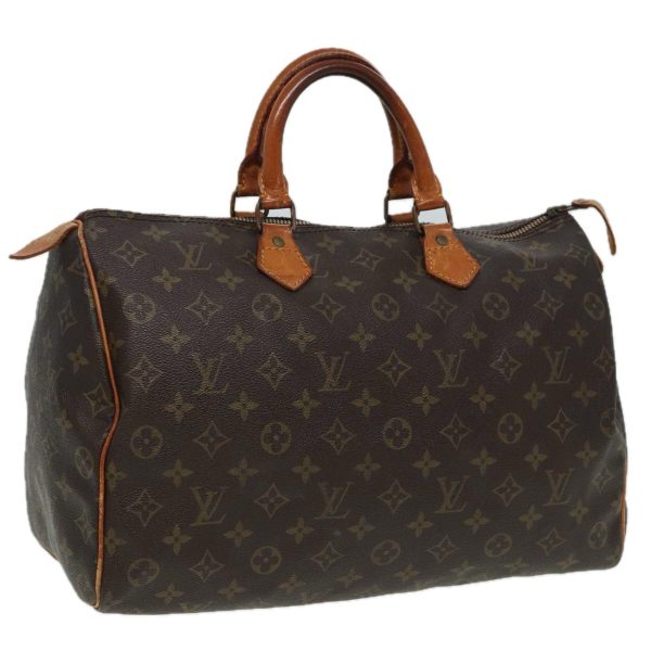 LOUIS VUITTON Monogram Speedy 35 Hand Bag M41524  81555 Online now