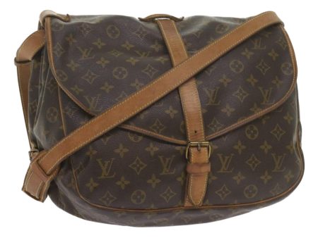 LOUIS VUITTON Monogram Saumur 35 Shoulder Bag M42254  59421 Hot on Sale