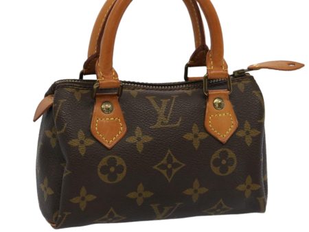 LOUIS VUITTON Monogram Mini Speedy Hand Bag M41534  60623 on Sale