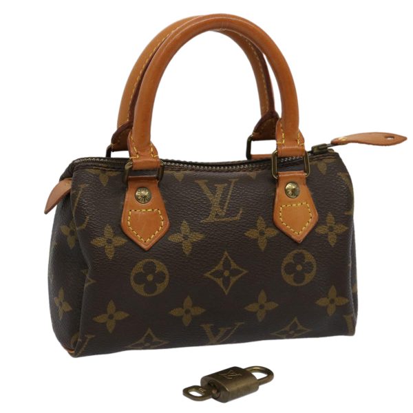 LOUIS VUITTON Monogram Mini Speedy Hand Bag M41534  60623 on Sale