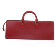 LOUIS VUITTON Epi Sac Triangle Hand Bag Red M52097  60556 on Sale