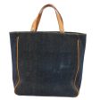 BURBERRY Blue Label Hand Bag Denim NavyNew bs14732 Supply