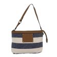 BURBERRY Blue Label Hand Bag Canvas Navy Beige BrownNew hk1415 Online Sale