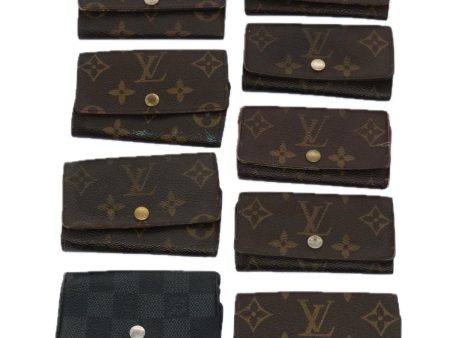 LOUIS VUITTON Monogram Damier Graphite Key Case 9Set  ar10931 Online