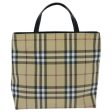 BURBERRY Nova Check Hand Bag Beige BlackNew yk15505 Supply