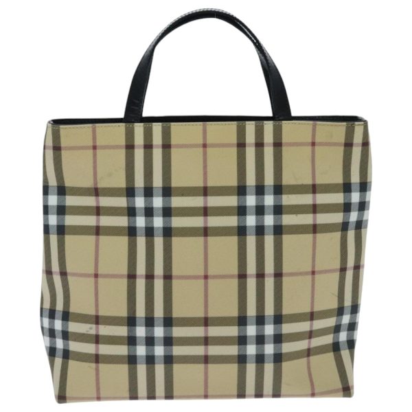 BURBERRY Nova Check Hand Bag Beige BlackNew yk15505 Supply