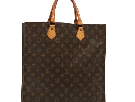 LOUIS VUITTON Monogram Sac Plat Hand Bag M51140  79080 on Sale