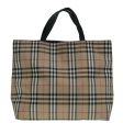 BURBERRY Nova Check Hand Bag Canvas BeigeNew bs17821 Fashion