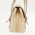 BURBERRY Hand Bag Canvas Leather White Beige SilverNew ti2164 Cheap