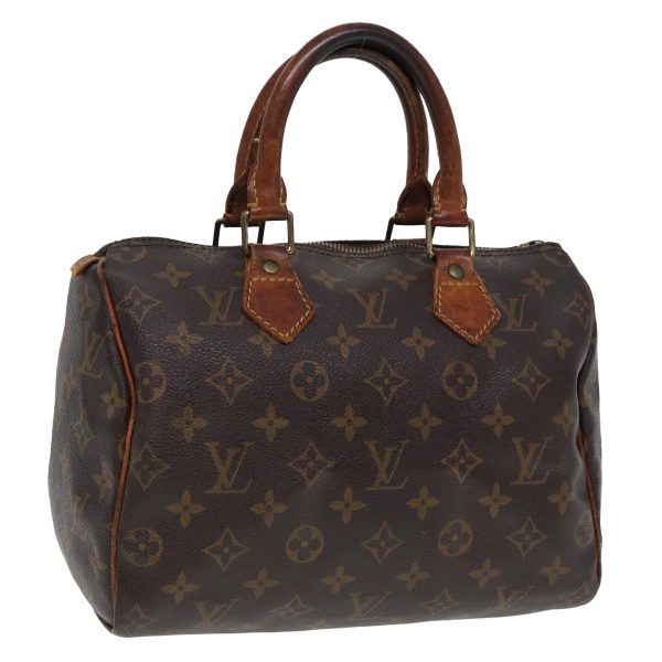 LOUIS VUITTON Monogram Speedy 25 Hand Bag M41528  80004 For Sale