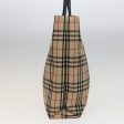 BURBERRY Nova Check Hand Bag Canvas BeigeNew 81820 Fashion