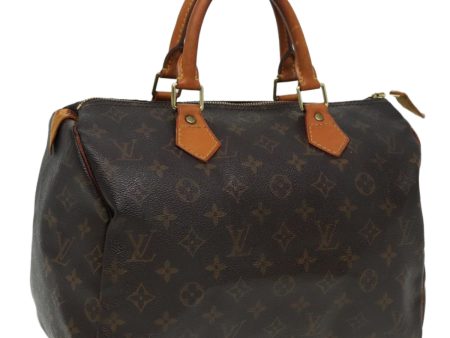 LOUIS VUITTON Monogram Speedy 30 Hand Bag M41526  80639 Online now