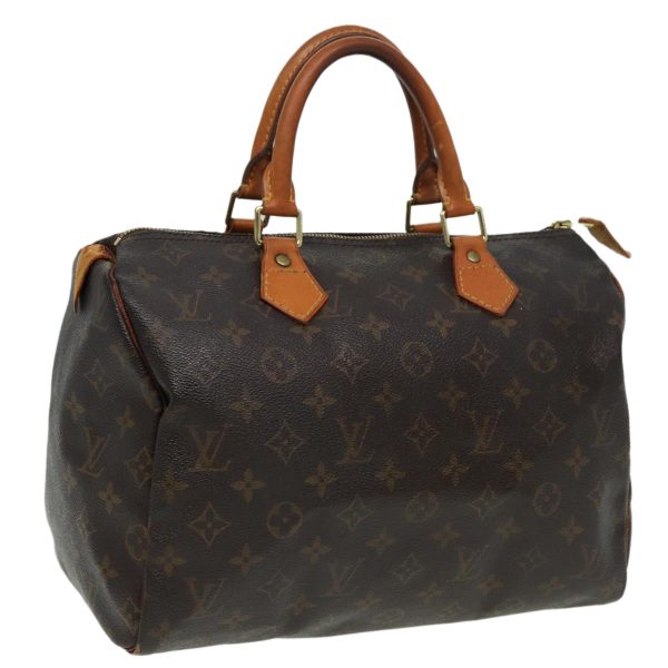 LOUIS VUITTON Monogram Speedy 30 Hand Bag M41526  80639 Online now