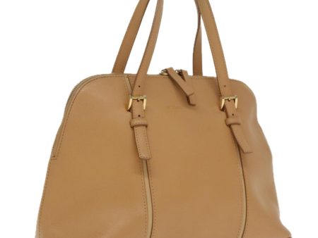 BURBERRY Hand Bag Leather Beige GoldNew bs19408 Hot on Sale