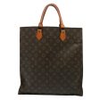 LOUIS VUITTON Monogram Sac Plat Hand Bag M51140  79082 Fashion