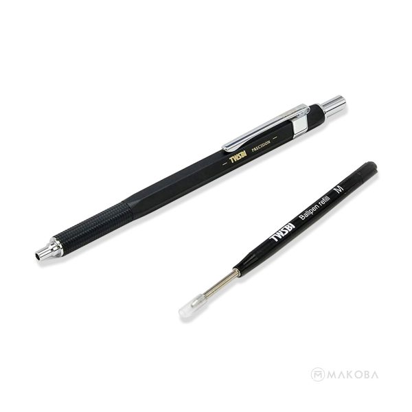 TWSBI Precision 1mm Ball Pen, Black Hot on Sale