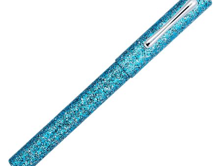 Taccia Granite Stone Fountain Pen - Blue CT Fashion