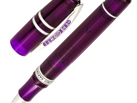 Visconti Homo Sapiens Demo Stones Roller Ball Pen - Amethyst Discount