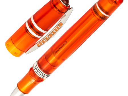 Visconti Homo Sapiens Demo Stones Roller Ball Pen - Mandarin Garnet For Discount