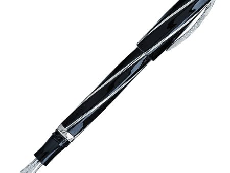 Visconti Divina Elegance Fountain Pen - Black For Sale