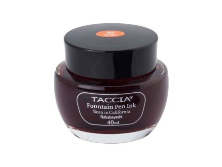 Taccia Sunao-Iro Daidai Ink Bottle, Orange- 40ml Cheap