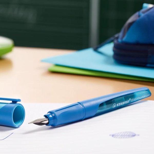 Stabilo Easy Buddy Fountain Pen - Dark & Light Blue For Discount