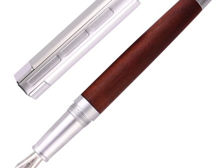 Staedtler Premium Lignum Fountain Pen - Plum Wood CT Online Hot Sale