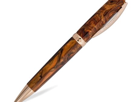 Visconti Medici Briar Ball Pen, Brown For Sale